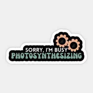 Photosynthesis Vacation Sticker